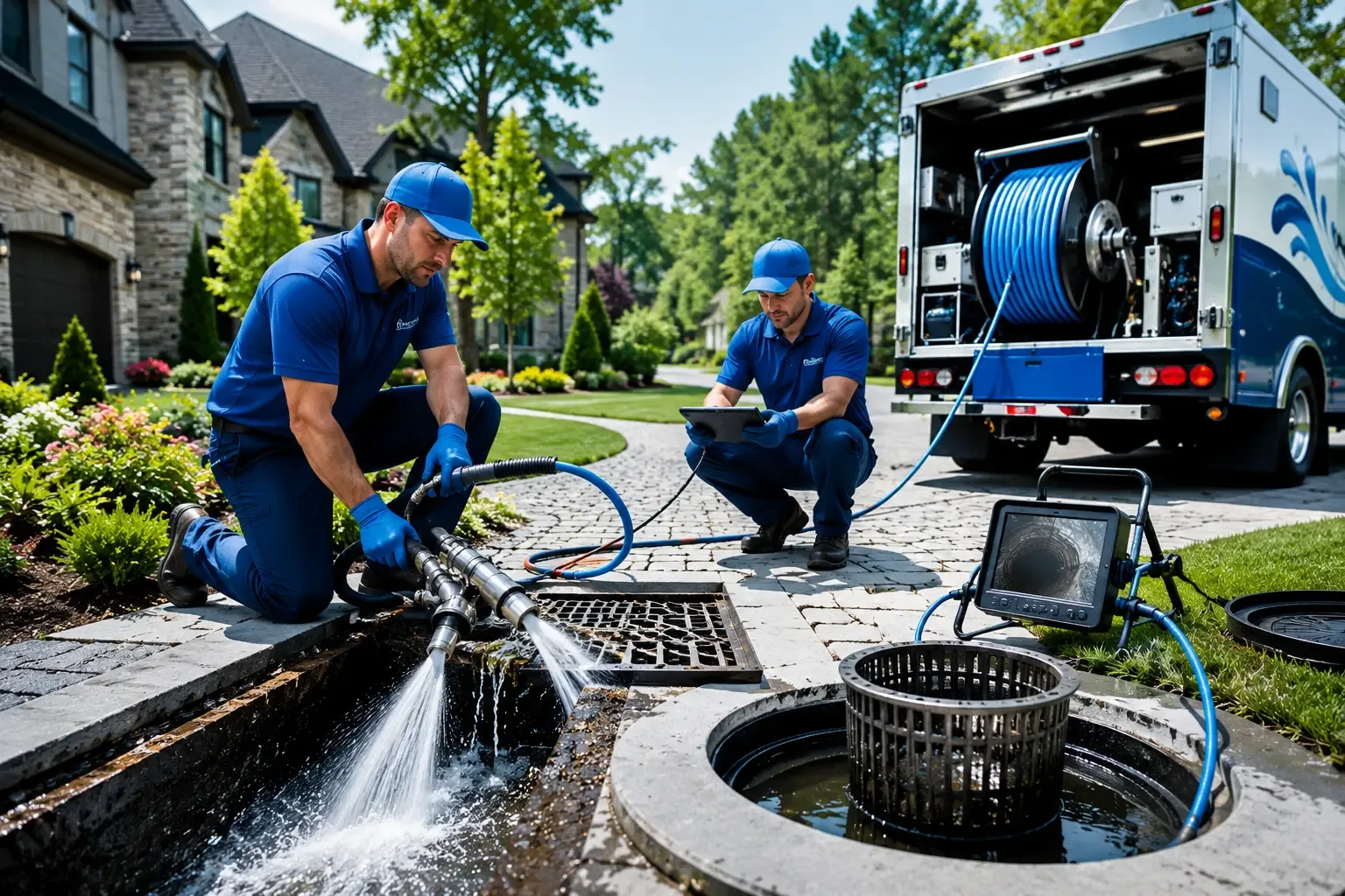 Local outdoor drain cleaning professionals in Warren, IL